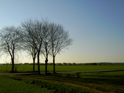 Obermichelbach im Mrz - Blick von Sden